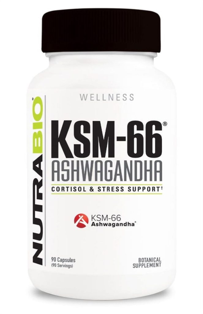 Nutrabio Ashwagandha KSM-66 600 mg, 60 vegetable capsules (Nutrition Depot Philippines)