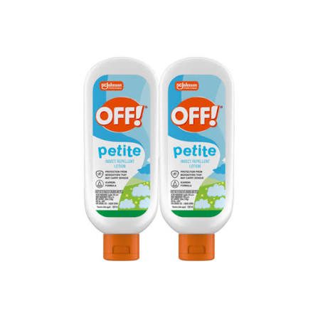 OFF! Petite Mosquito Repellent Lotion, icaridin, twin pack 100 ml x 2 (SC Johnson Official Store)