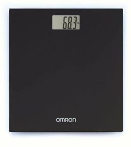 OMRON HN-289 Digital Body Weighing Scale, Black (Omron Philippines)