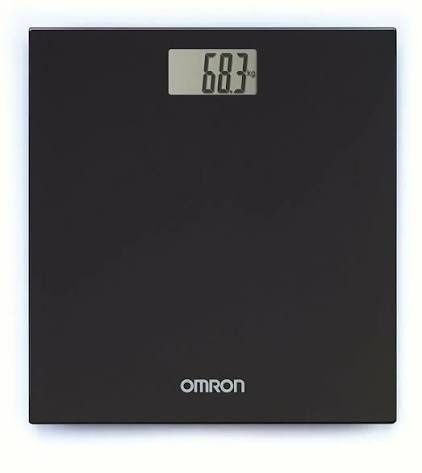 OMRON HN-289 Digital Body Weighing Scale, Black (Omron Philippines)