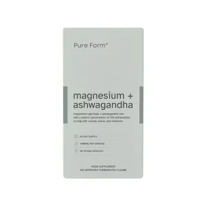Pure Form Magnesium + Ashwagandha Capsule (Watsons Official Store)