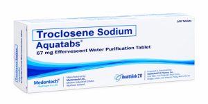 AquaTabs Water Purification Tablet 67 mg, Safe Drinking Water Solution (Radge Tactical)