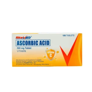 RiteMED Ascorbic Acid 500 mg, 100 tablets