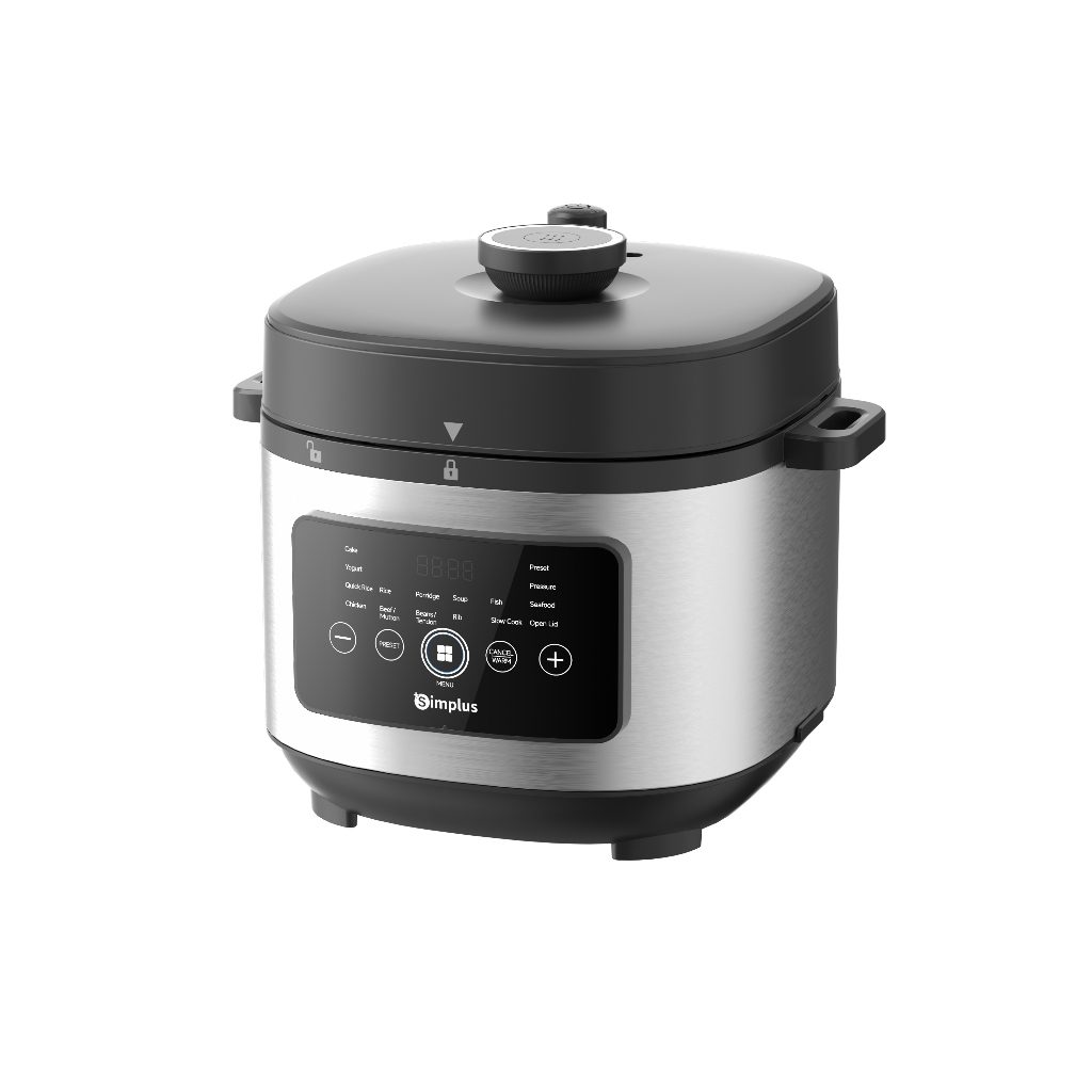 Simplus 12-in-1 Electric Pressure Cooker 6 L, 1000 W, 24h preset (Simplus Official Shop)