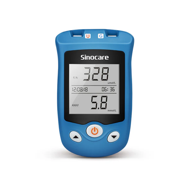 Sinocare Safe AQ UG 2-in-1 Blood Glucose and Uric Acid Meter Kit (sinocare.ph)